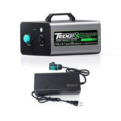 TEDGiX K4S Sport Electric SUP & Kayak Motor | 1500W | 47# Thrust | 48-55v | Wireless Remote