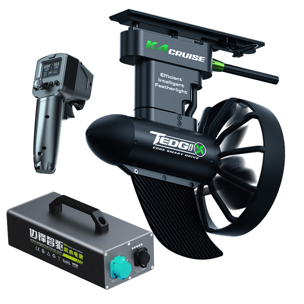 TEDGiX K4C Cruise Electric SUP & Kayak Motor | 400W | Wireless Remote
